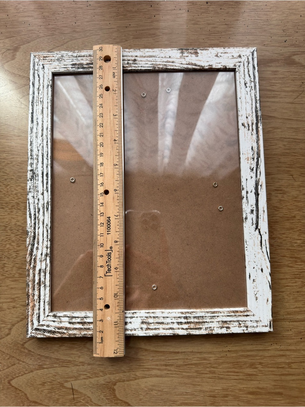Rustic White Distressed Picture Frame - Picture 4 of 4